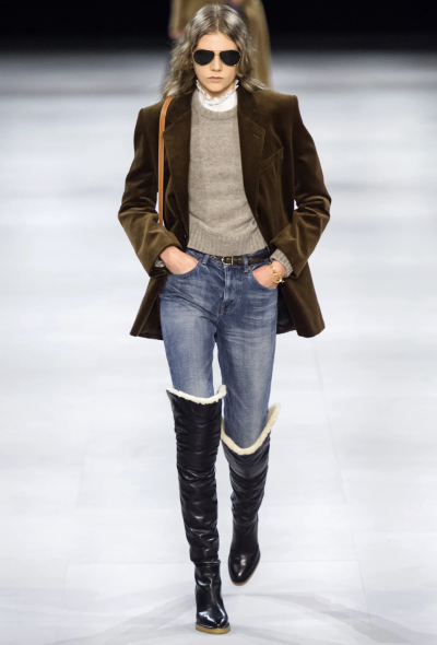 Céline F/W 2019 Tailored Corduroy Blazer - 2