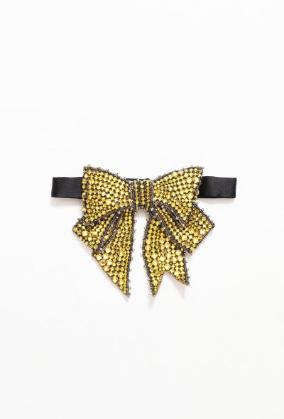 Gucci Embellished Evening Bow Tie - 1