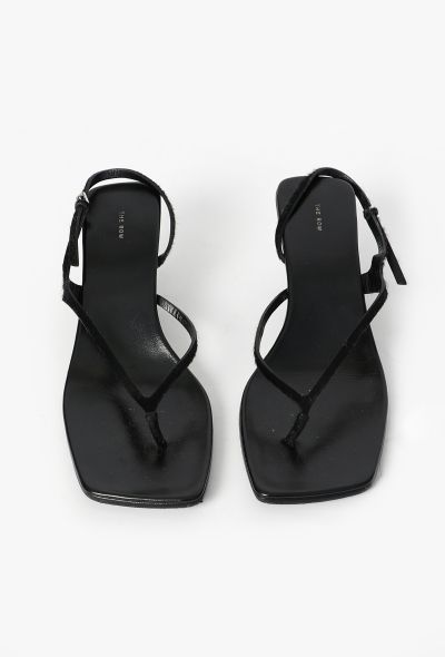 The Row S/S 2021 Constance Pony Hair Sandals - 1 The Row S/S 2021 Constance Pony Hair Sandals - 1