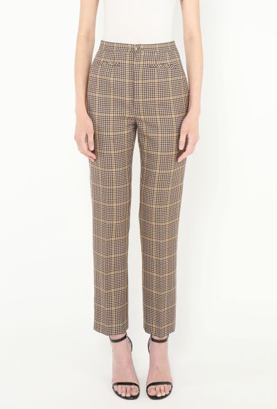 Balenciaga F/W 2016 Plaid Houndstooth Trousers - 2
