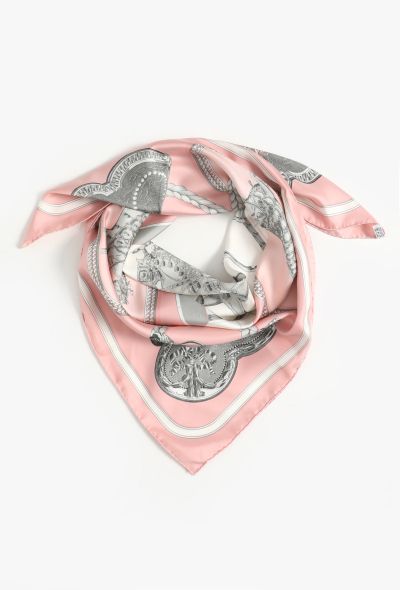 Hermès 'Grand Apparat' 90cm Silk Carré - 1 Hermès 'Grand Apparat' 90cm Silk Carré - 1