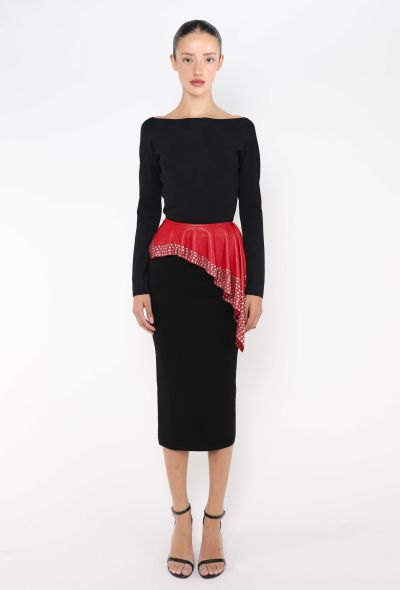 Alaïa COLLECTOR 1981 Lambskin Studded Belt - 2