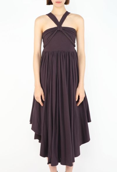 Romeo Gigli Asymmetrical Halter Dress, 1996 - 2