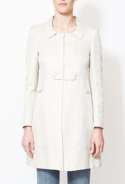 Gucci 2008 Metallic Jacquard Piqué Jacket - 1