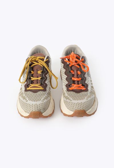 Miu Miu 2024 Tonal Mesh Trainers - 2