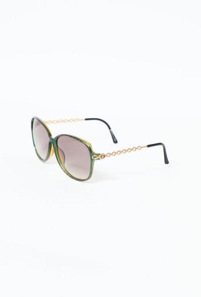                                         Vintage Chainloop Frame Sunglasses-2