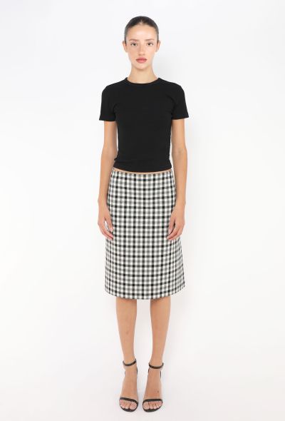 Balenciaga S/S 2018 Checkered Skirt - 1 Balenciaga S/S 2018 Checkered Skirt - 1