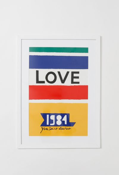                                         Rare 1984 Original Love Poster-2