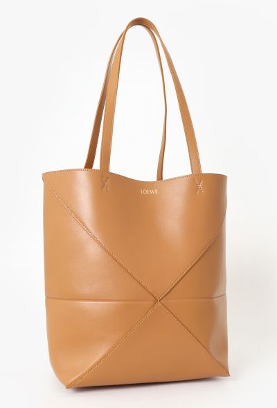 Loewe Puzzle Fold Convertible Medium Tote Warm Desert - 2 Loewe Puzzle Fold Convertible Medium Tote Warm Desert - 2