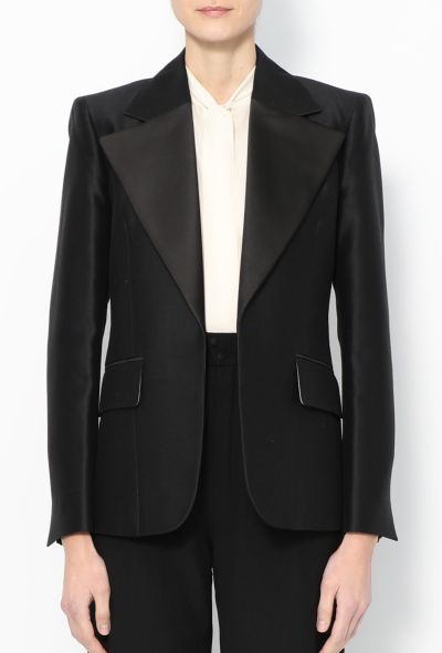Céline Crêpe Smoking Blazer - 1 Céline Crêpe Smoking Blazer - 1