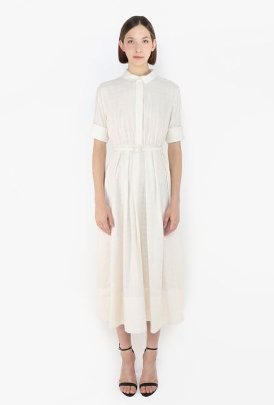 Dior 2022 Jacquard Houndstooth Silk Dress - 2