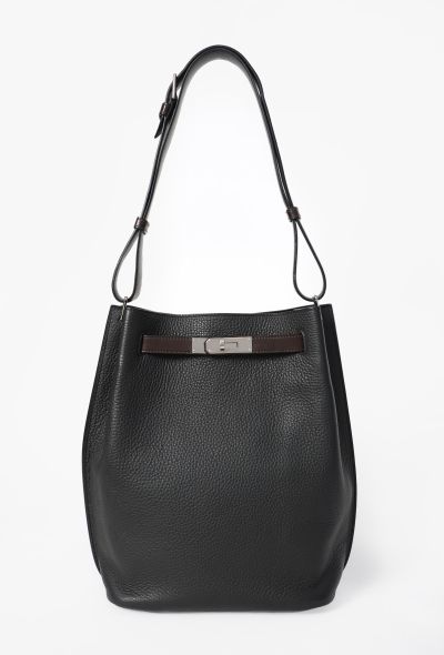 Hermès RARE Bicolor Togo & Barenia So Kelly 22 - 1