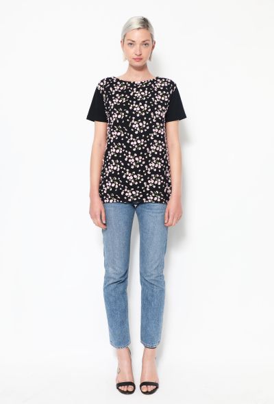                                         Floral Embroidered T-Shirt-2