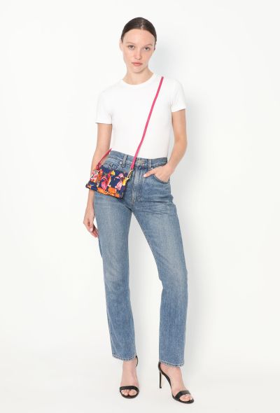 Prada Floral Bow Mini Crossbody Bag - 2 Prada Floral Bow Mini Crossbody Bag - 2