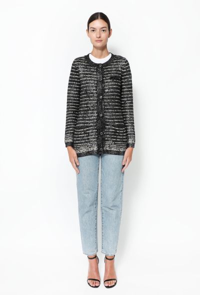 Chanel Iridescent Cashmere 'CC' Cardigan - 2 Chanel Iridescent Cashmere 'CC' Cardigan - 2