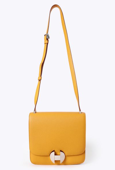 Hermès S/S 2018 Jaune Ambre Evercolor 2002 Bag - 1 Hermès S/S 2018 Jaune Ambre Evercolor 2002 Bag - 1
