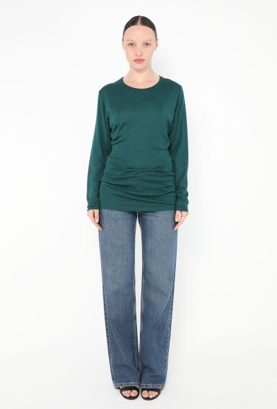Alaïa Vintage Ribbed Trim Tunic - 2 Alaïa Vintage Ribbed Trim Tunic - 2