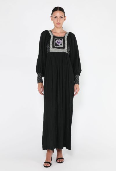 Bohemian Prairie Dress, 1970s - 2