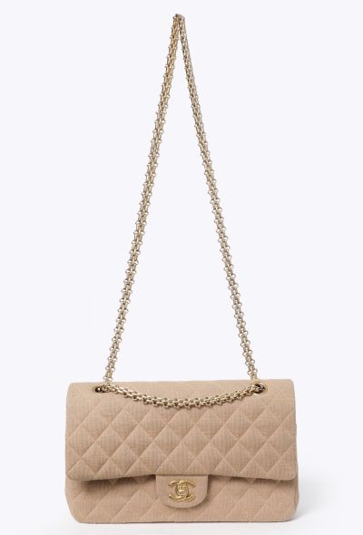 Chanel Vintage Jersey Medium Timeless Bag - 2