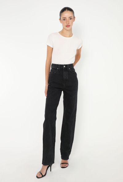 Khaite 2023 Albi Tapered-Leg Jeans - 1