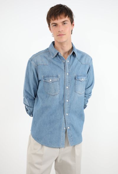 Céline 2020 Western Denim Overshirt - 2