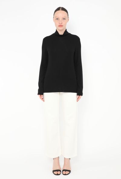 The Row 2021 Dembe Tencel Turtleneck - 2 The Row 2021 Dembe Tencel Turtleneck - 2