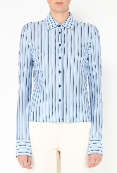 Prada 2024 Striped  Button Down - 1