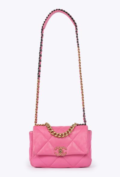 Chanel Pink 19 Medium Flap Bag - 1