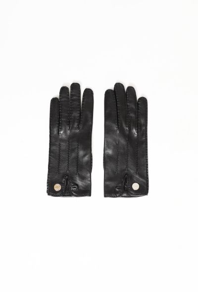                                         Lambskin Leather Gloves -1