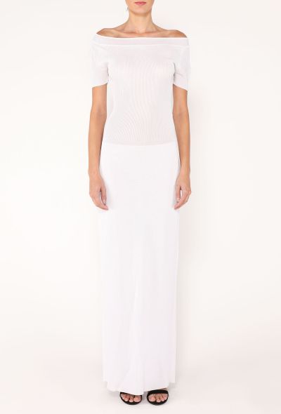 Khaite 2024 Basile Off-Shoulder Dress - 2 Khaite 2024 Basile Off-Shoulder Dress - 2