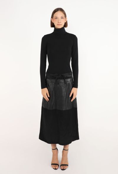 Maison Margiela Artisanal Patchwork 'Lining' Skirt, 2002 - 1
