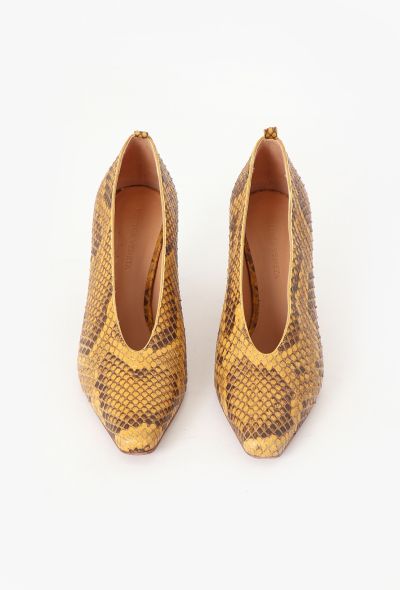 Bottega Veneta 2019 Almond Python Pumps - 2 Bottega Veneta 2019 Almond Python Pumps - 2