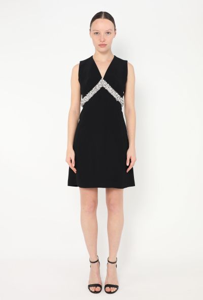 Balenciaga Strass Chevron A-Line Dress - 2 Balenciaga Strass Chevron A-Line Dress - 2