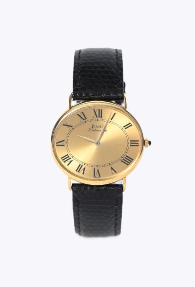 Piaget Vintage 18K Yellow Gold  Ellipse Watch - 1