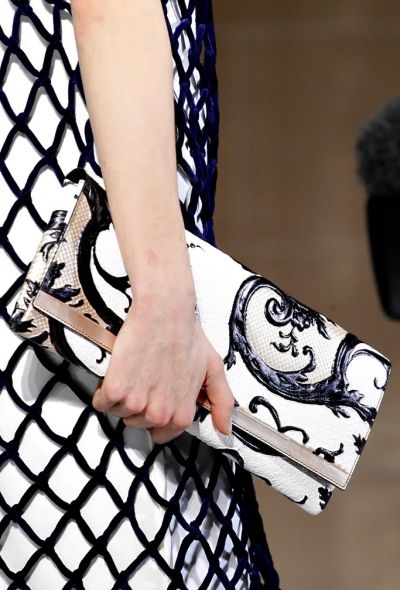 Balenciaga F/W 2011 Floral Paisley Clutch - 2 Balenciaga F/W 2011 Floral Paisley Clutch - 2