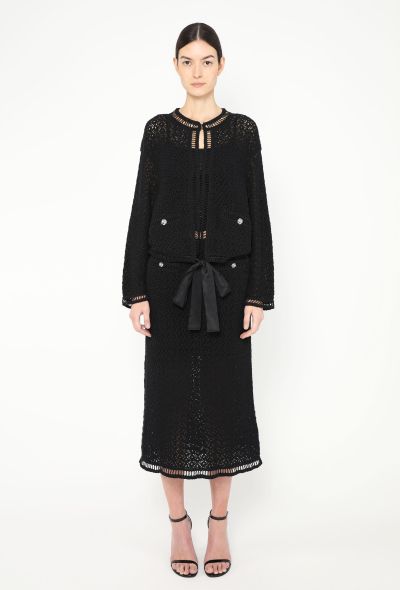 Chanel 2020 Camélia Crochet Ensemble - 1 Chanel 2020 Camélia Crochet Ensemble - 1