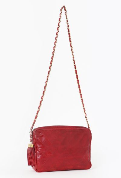 Chanel Vintage Red Camera Bag - 2 Chanel Vintage Red Camera Bag - 2