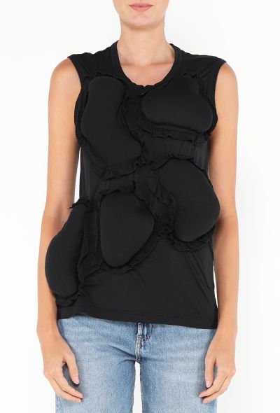 Comme des Garçons 2010 Padded Appliqué Top - 1
