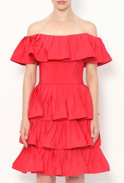 Off-Shoulder Ruffled Dress - 2 Off-Shoulder Ruffled Dress - 2