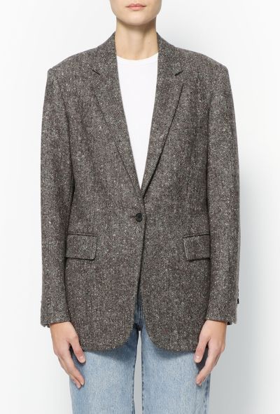                             Calvin Klein S/S 2019 Tweed Blazer - 1