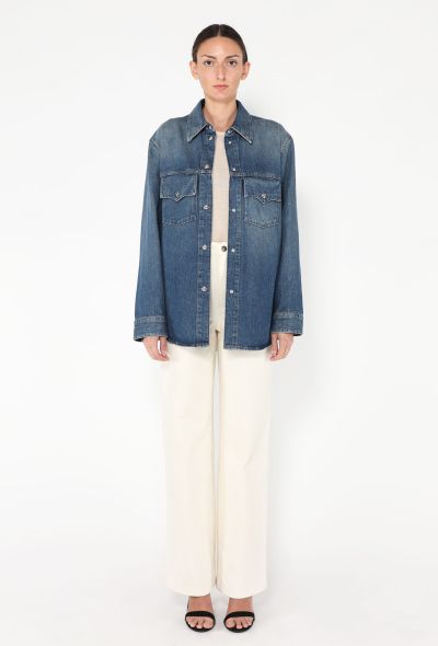 Khaite S/S 2023 The Jinn Denim Overshirt - 1