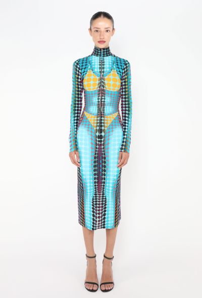Jean Paul Gaultier 2023 Re-Edition F/W 1995 Bodycon Dress - 1 Jean Paul Gaultier 2023 Re-Edition F/W 1995 Bodycon Dress - 1