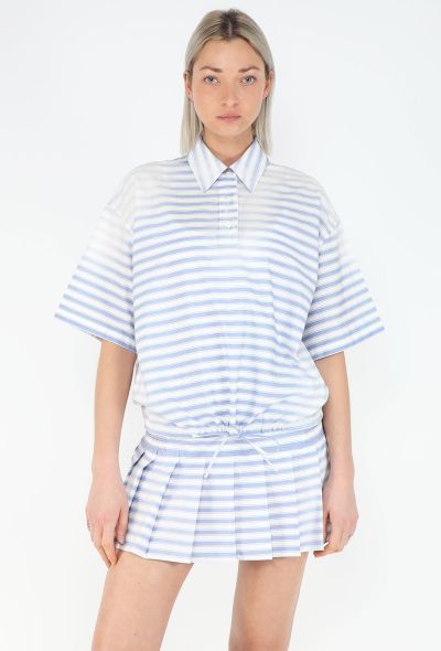 Prada 2024 Polo Cotton Skirt Ensemble - 1