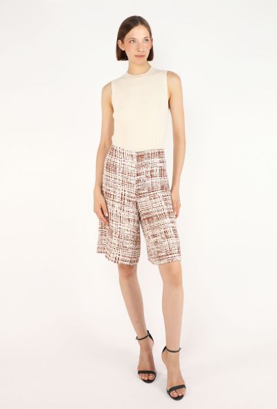 Prada Re-Edition '96 Tweed Bermuda Shorts - 1