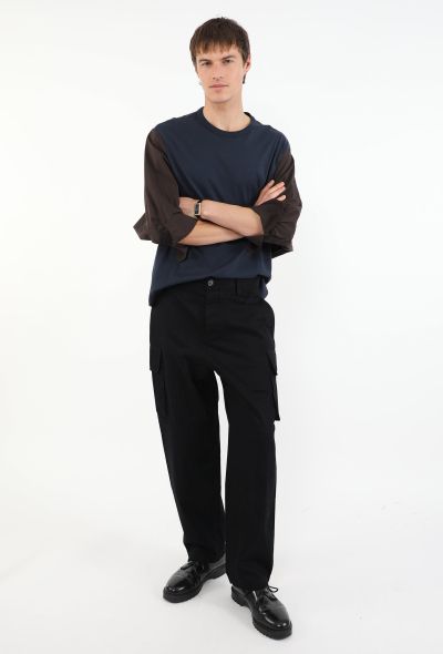 Dries Van Noten 2024 Contrast-Sleeve T-Shirt - 2