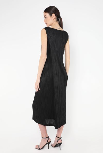 Issey Miyake Pleats Please Cape Maxi Dress - 1 Issey Miyake Pleats Please Cape Maxi Dress - 1