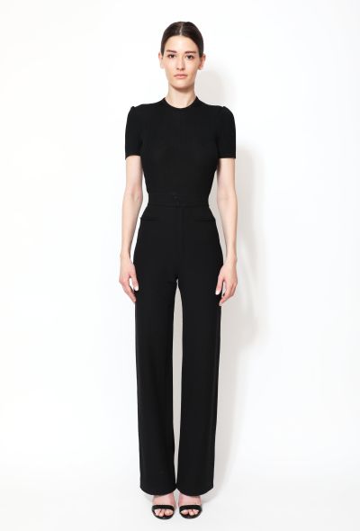                                        Vintage Classic Ribbed Knit Top -2