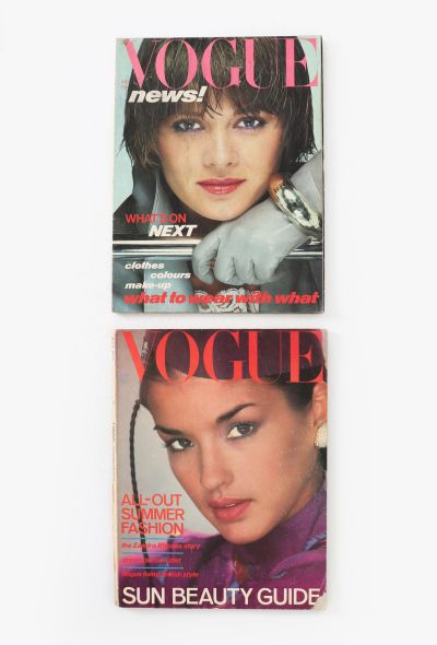 VOGUE UK 1978 Janice Dickinson Summer Set - 1 VOGUE UK 1978 Janice Dickinson Summer Set - 1