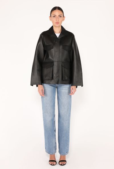 Toteme 2025 Army Leather Jacket - 2 Toteme 2025 Army Leather Jacket - 2