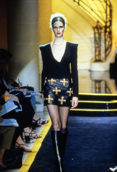                                        COLLECTOR Atelier F/W 1997 Cross Skirt-2